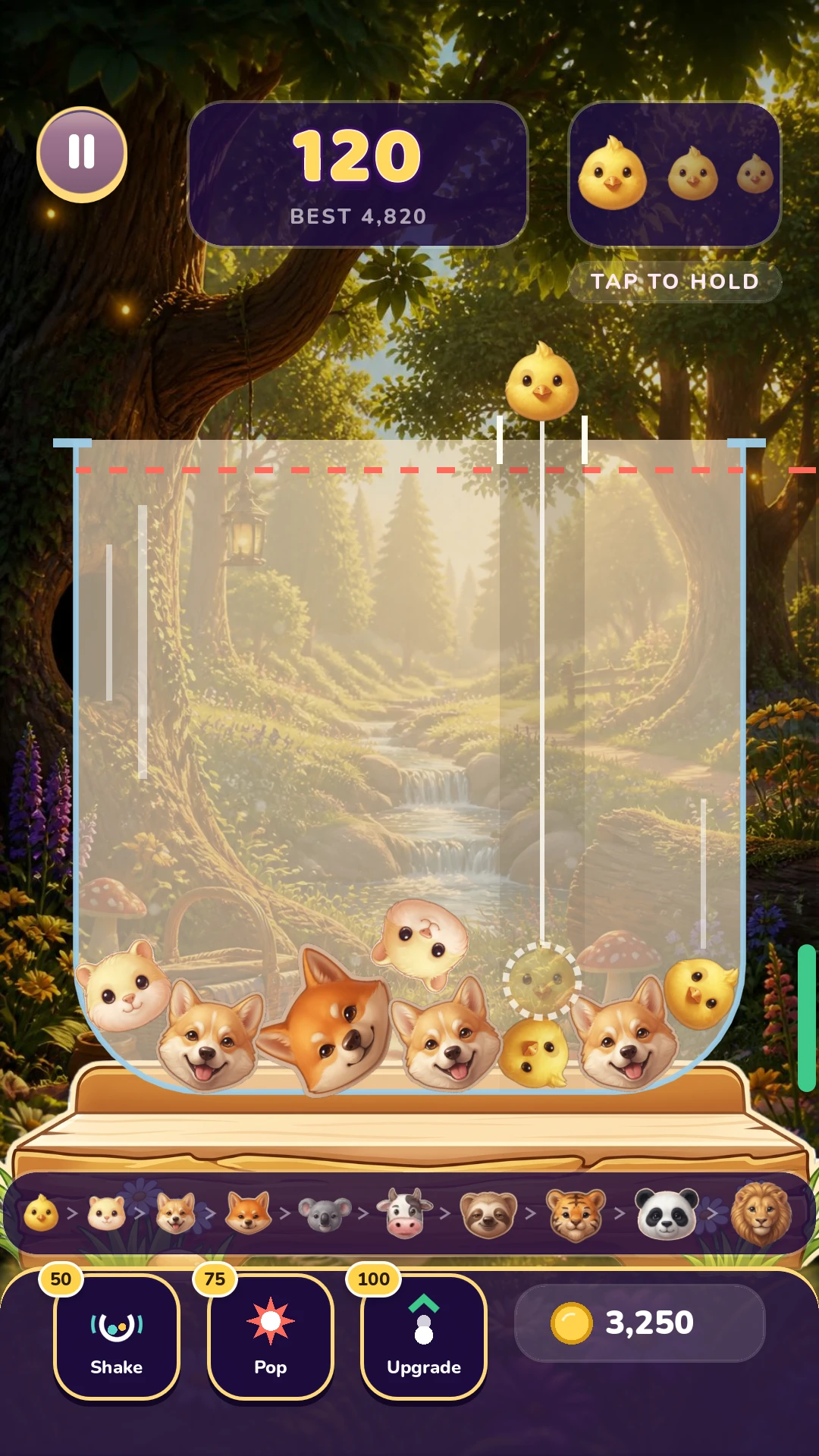 Animals world painted preview
